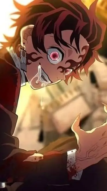 ai character: TANJIRO KAMADO background