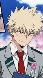ai character: KATSUKI BAKUGO background