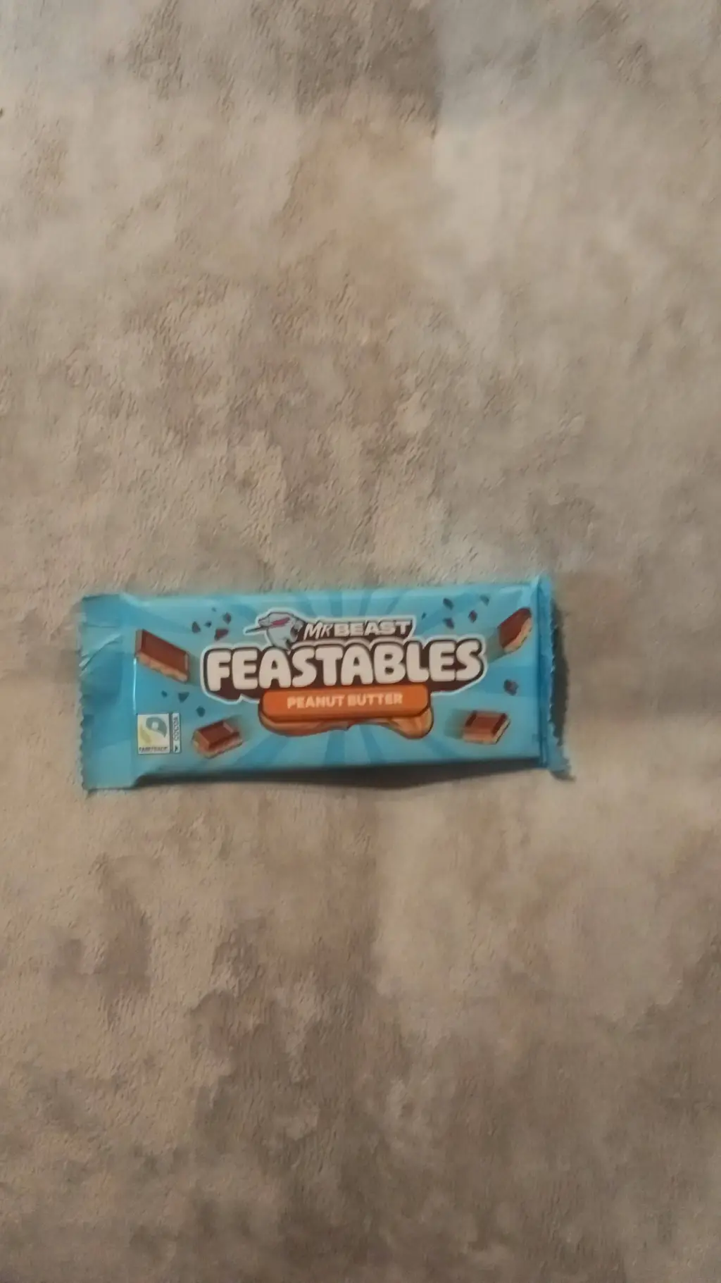 ai character: MRBEAST Feastable background