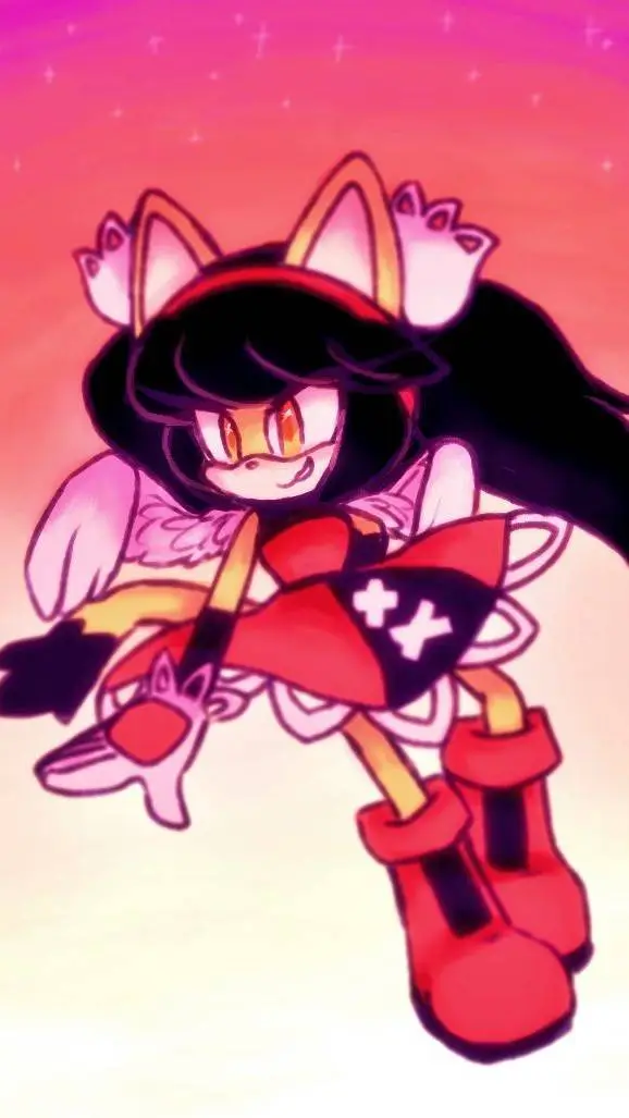 ai character: honey the cat  background
