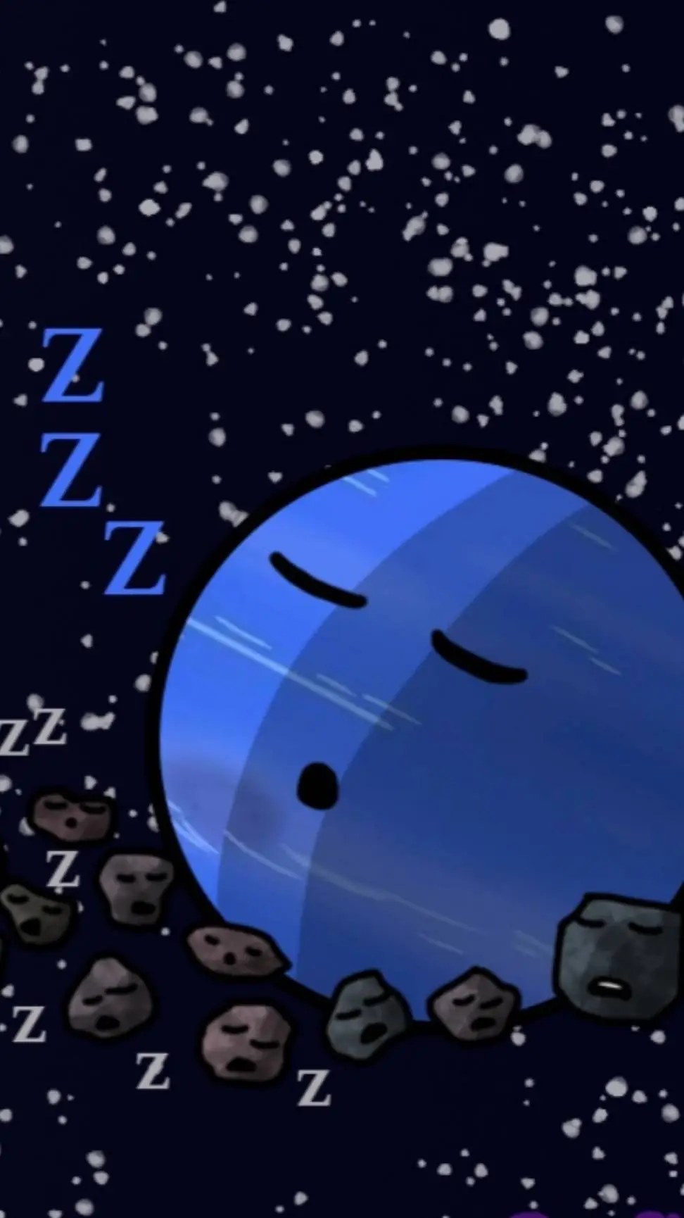 ai character: solarballssleeping background