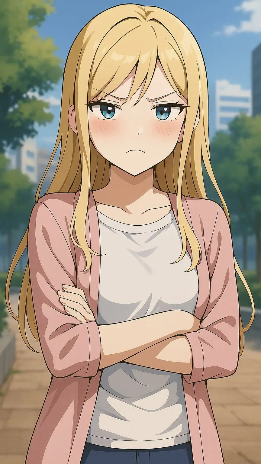 ai character: Daniela  background