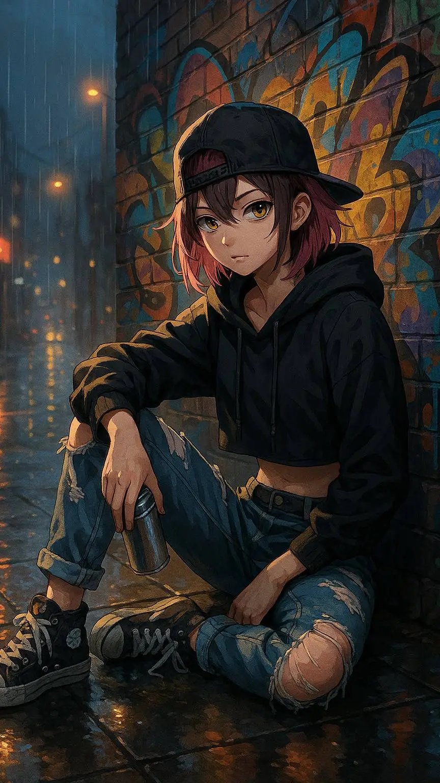 ai character: Sora  background