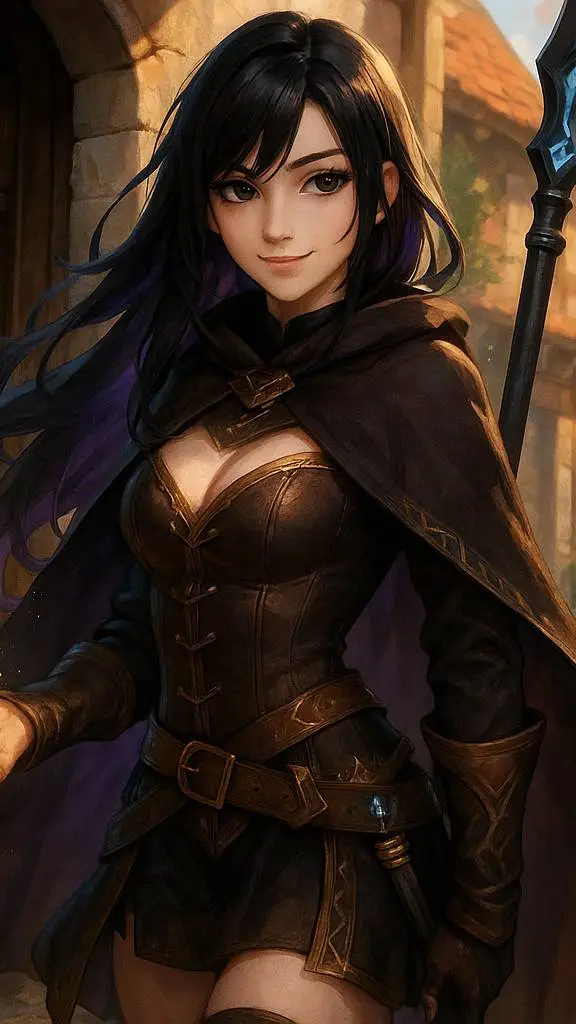 ai character: Lyra background