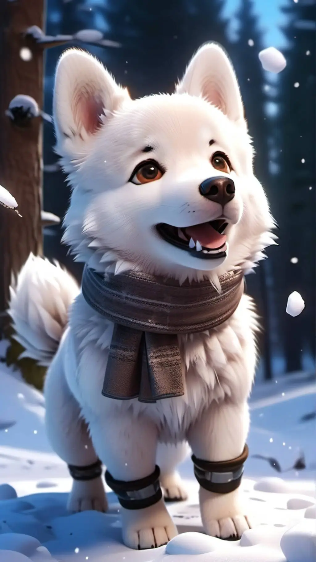 ai character: Baby Cosmo background