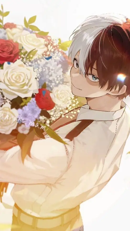 ai character: Shoto Todoroki background