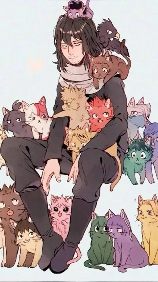 ai character: 🐾Class 1 A cats🐱 background