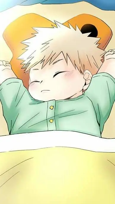 ai character: 💥 Bakugo baby 👶 background