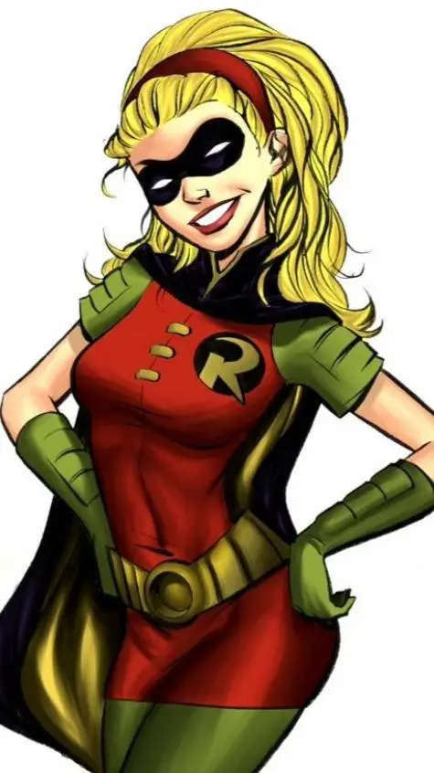 ai character: Female Robin background