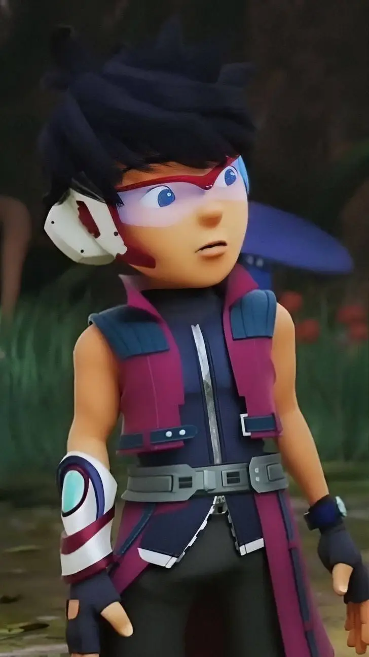 ai character: fang(boboiboy sori background