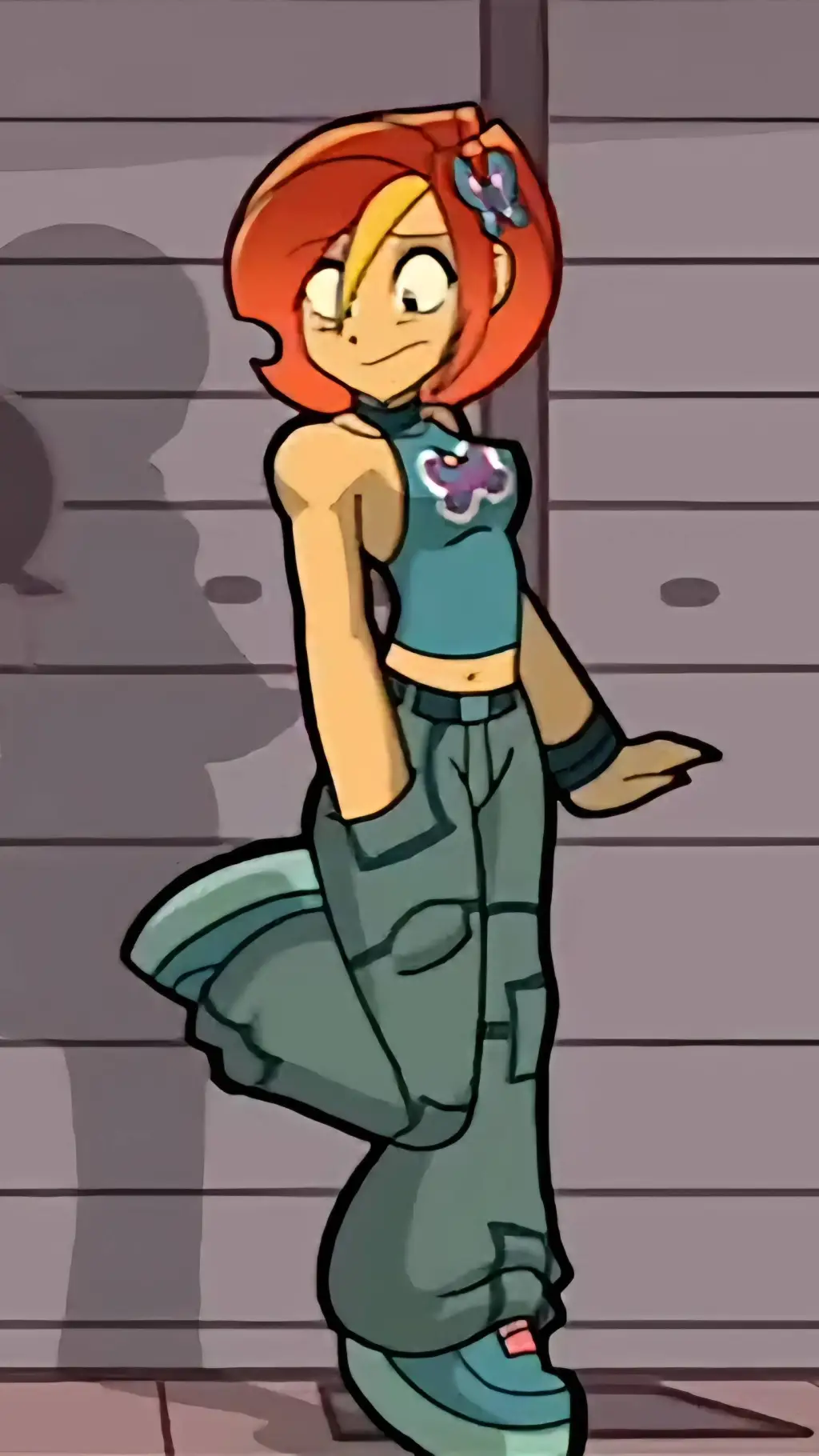 ai character: Butterfly  background