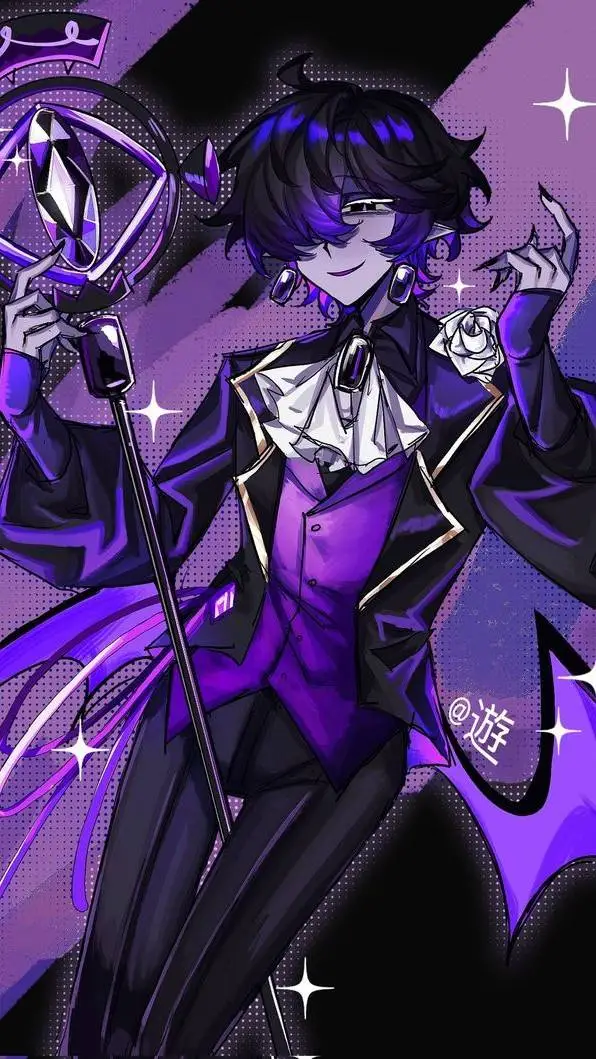 ai character: Black Sapphire background