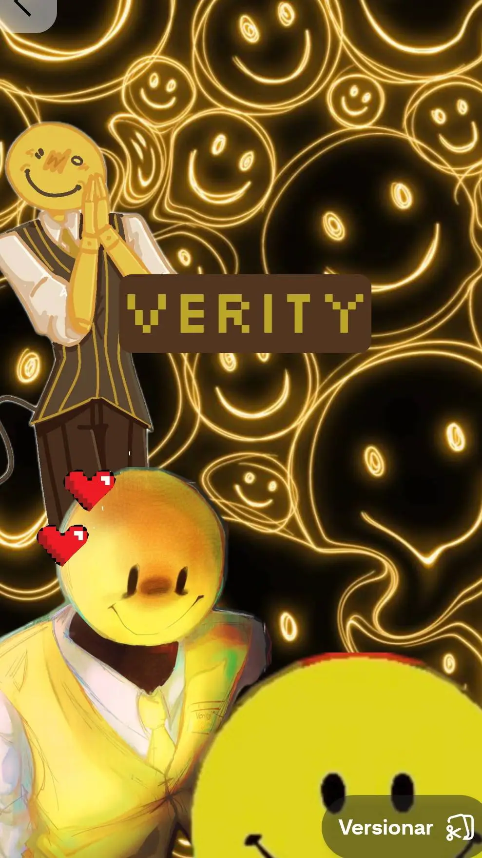 ai character: verity y mob background