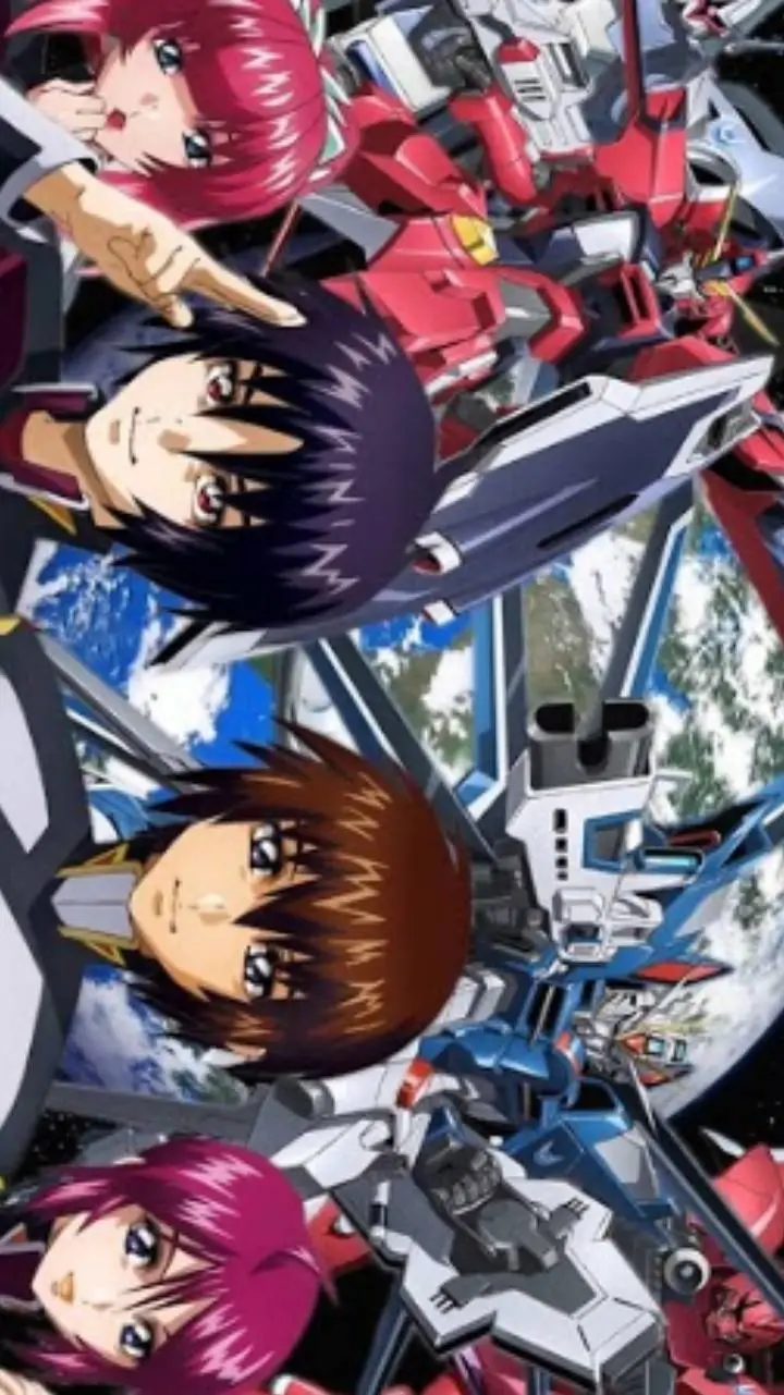 ai character: Gundam seed elite background