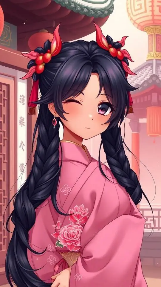 ai character: Maya  background