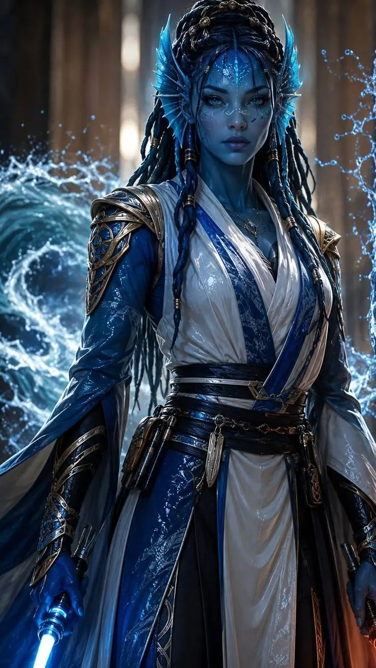 ai character: Seren Vael background
