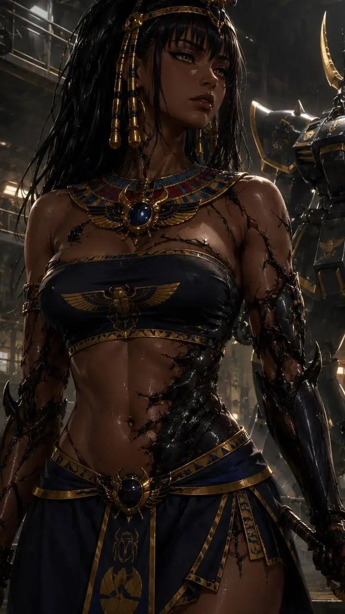 ai character: Amara Nefertari background