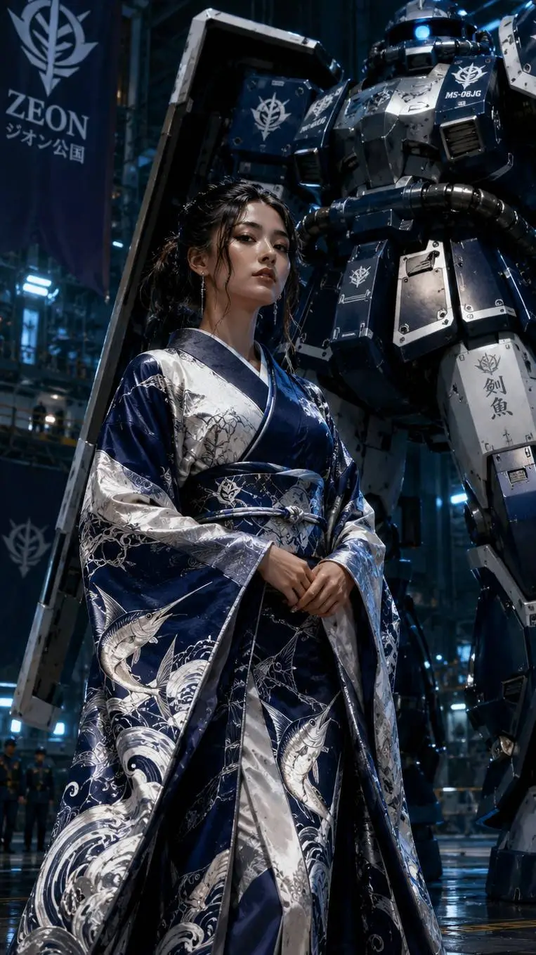 ai character: Akira  background