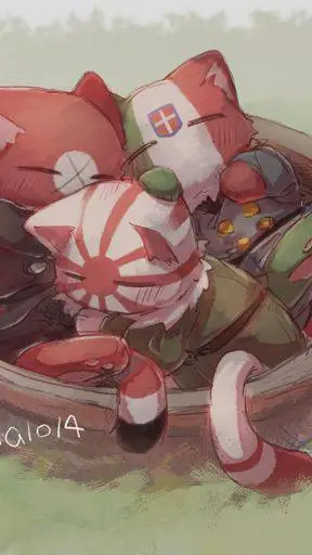 ai character: Kitties!? background