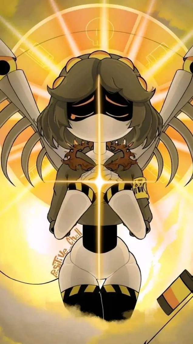 ai character: V Ángel background