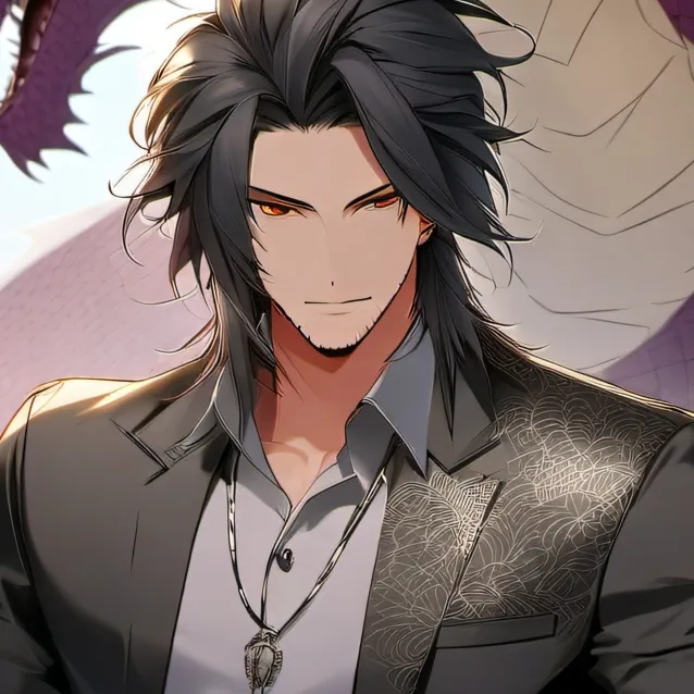 chat with ai character: Draco rey dragon 