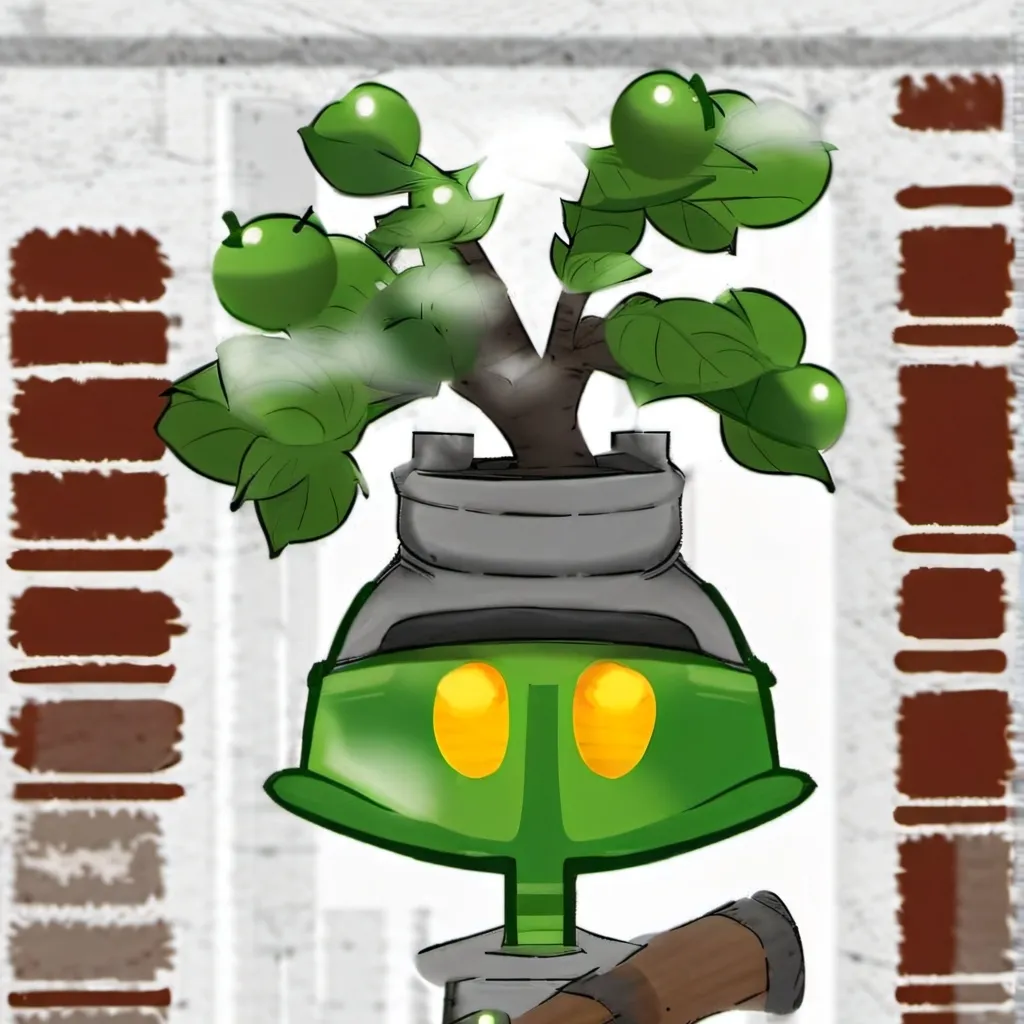 chat with ai character: peashooter