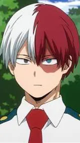 ai character: Shoto Todoroki ￼ background