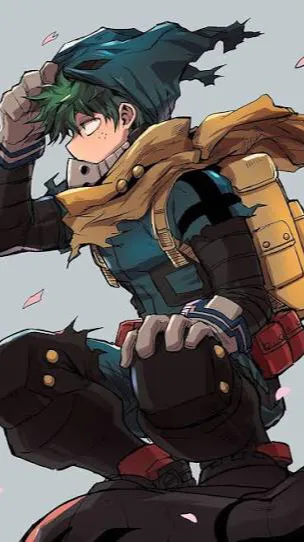 ai character: Deku background