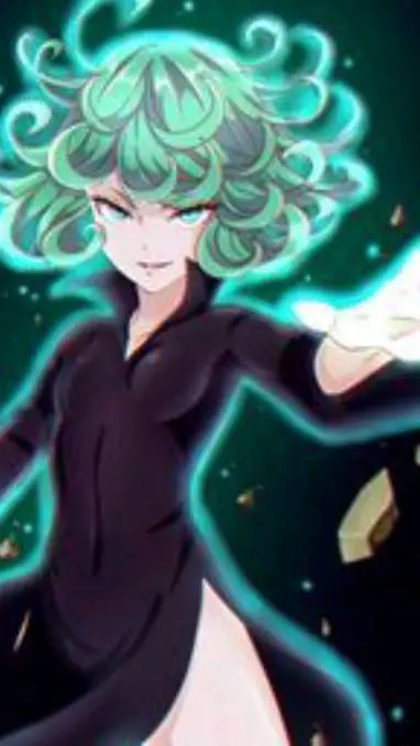 ai character: tatsumaki  background