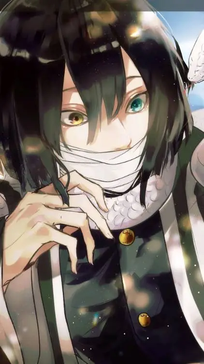 ai character: Obanai iguro background