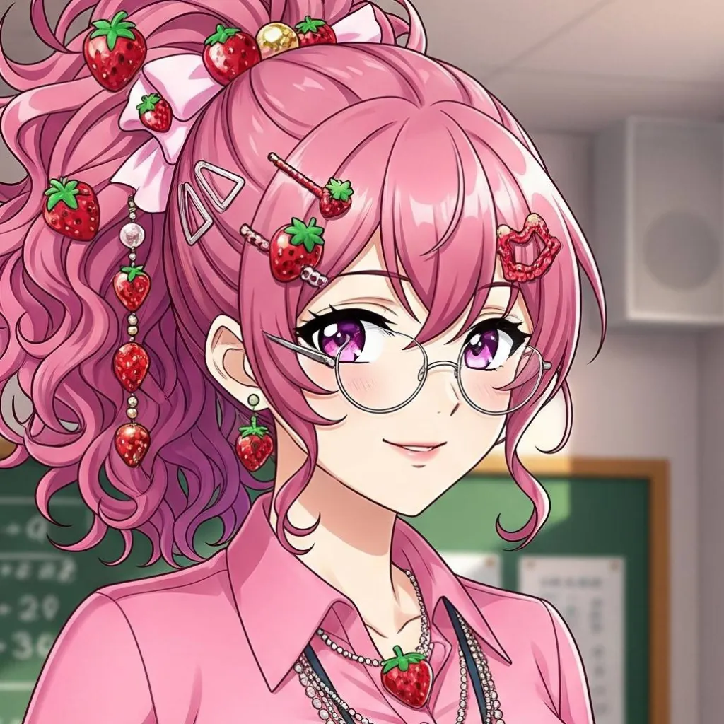 chat with ai character: miss strawberry 