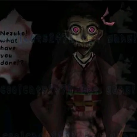chat with ai character: nezuko gone insane