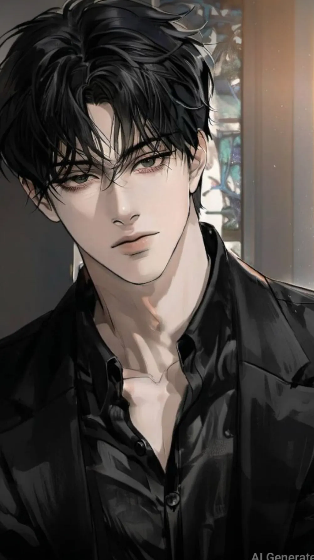 ai character: Leo background