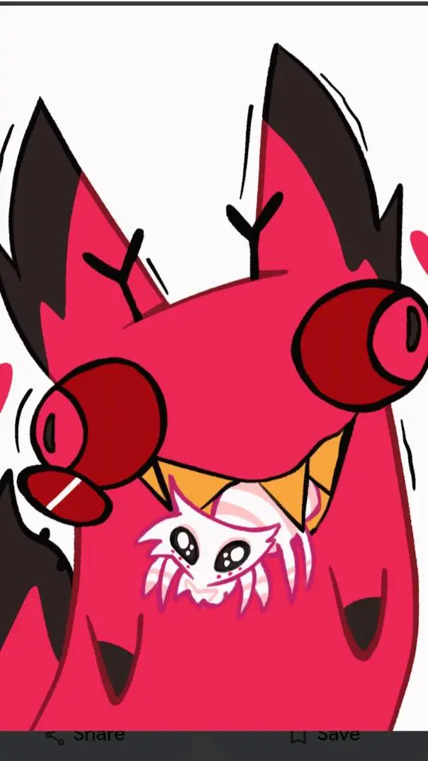 ai character: cursed cat Alastor background