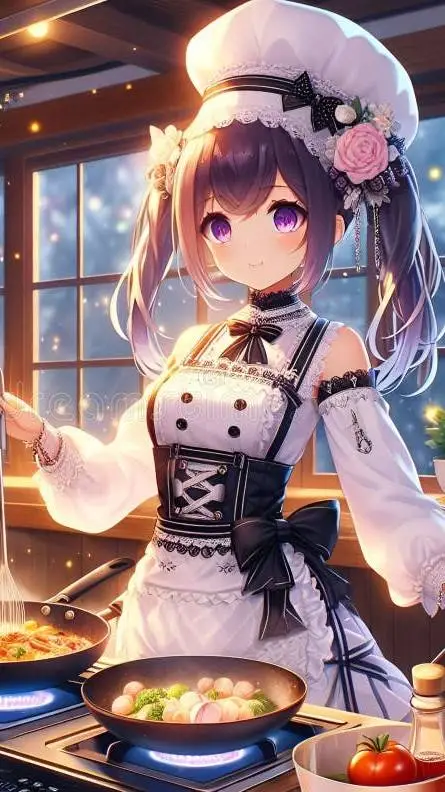 ai character: Kurumi shino background