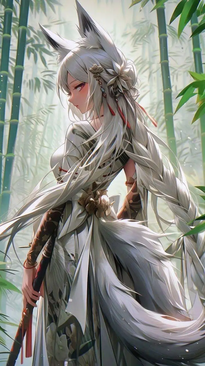 ai character: Akari  background
