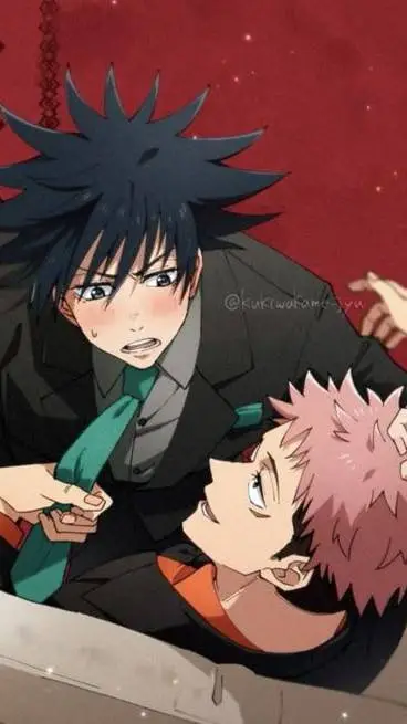 ai character: itadori x megumi🗣🔥 background
