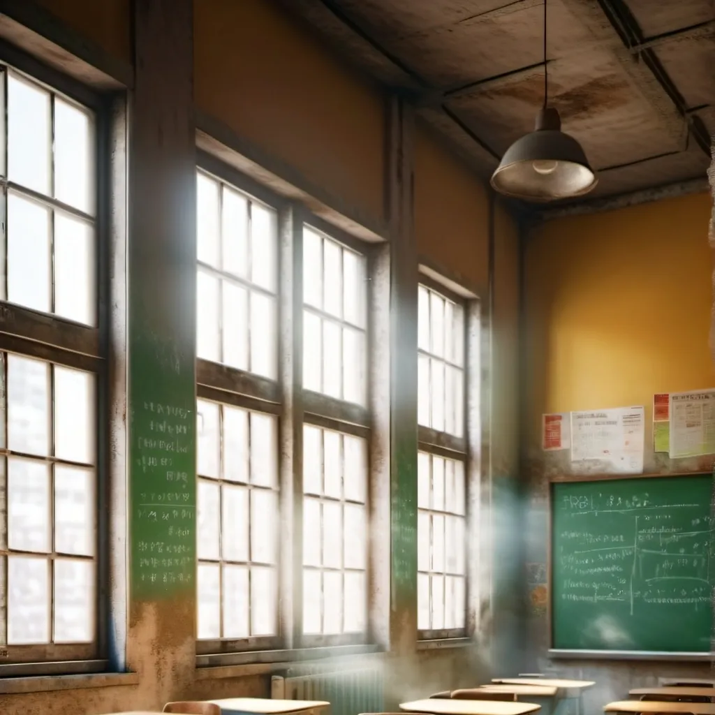 chat with ai character: classroom