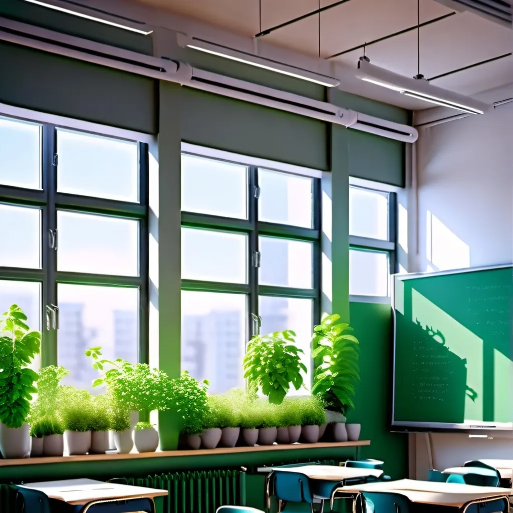 chat with ai character: classroom