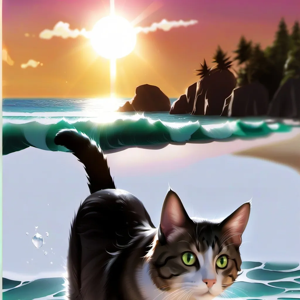 chat with ai character: SUMMER TIME(cat)