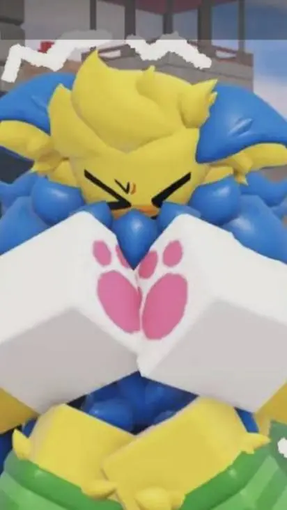 ai character: cat noob  background