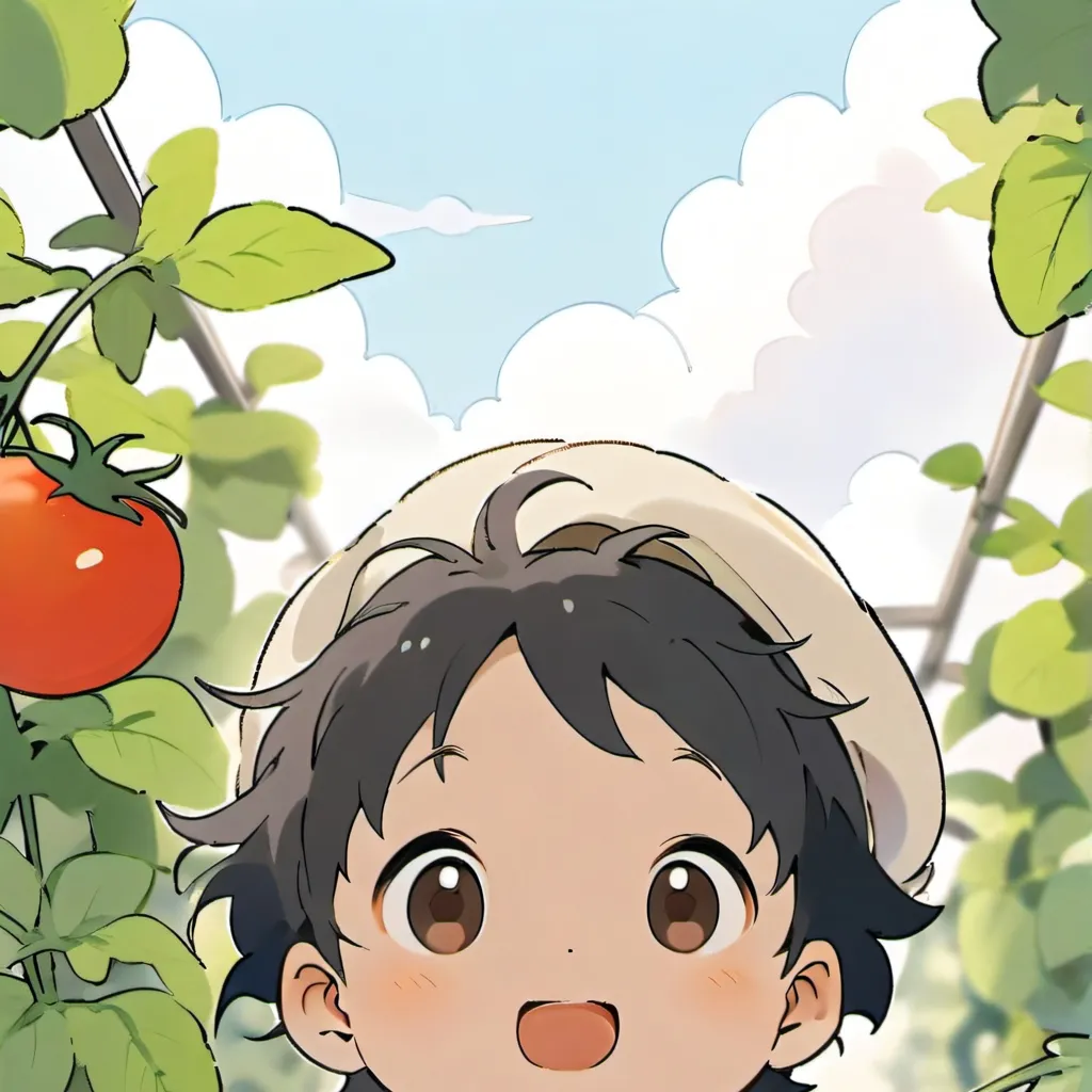 chat with ai character: Tomato baby