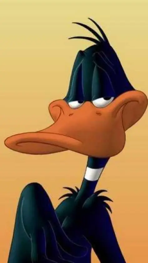 ai character: Daffy Duck  background
