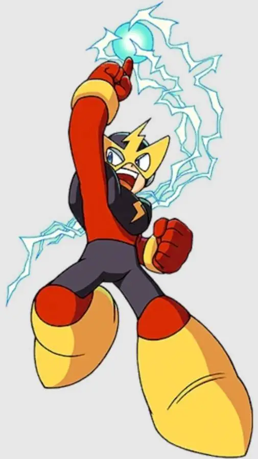 ai character: Elec Man  background