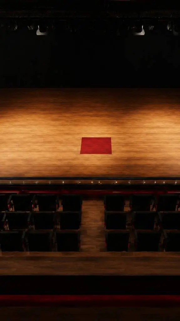 ai character: TEATRO  background