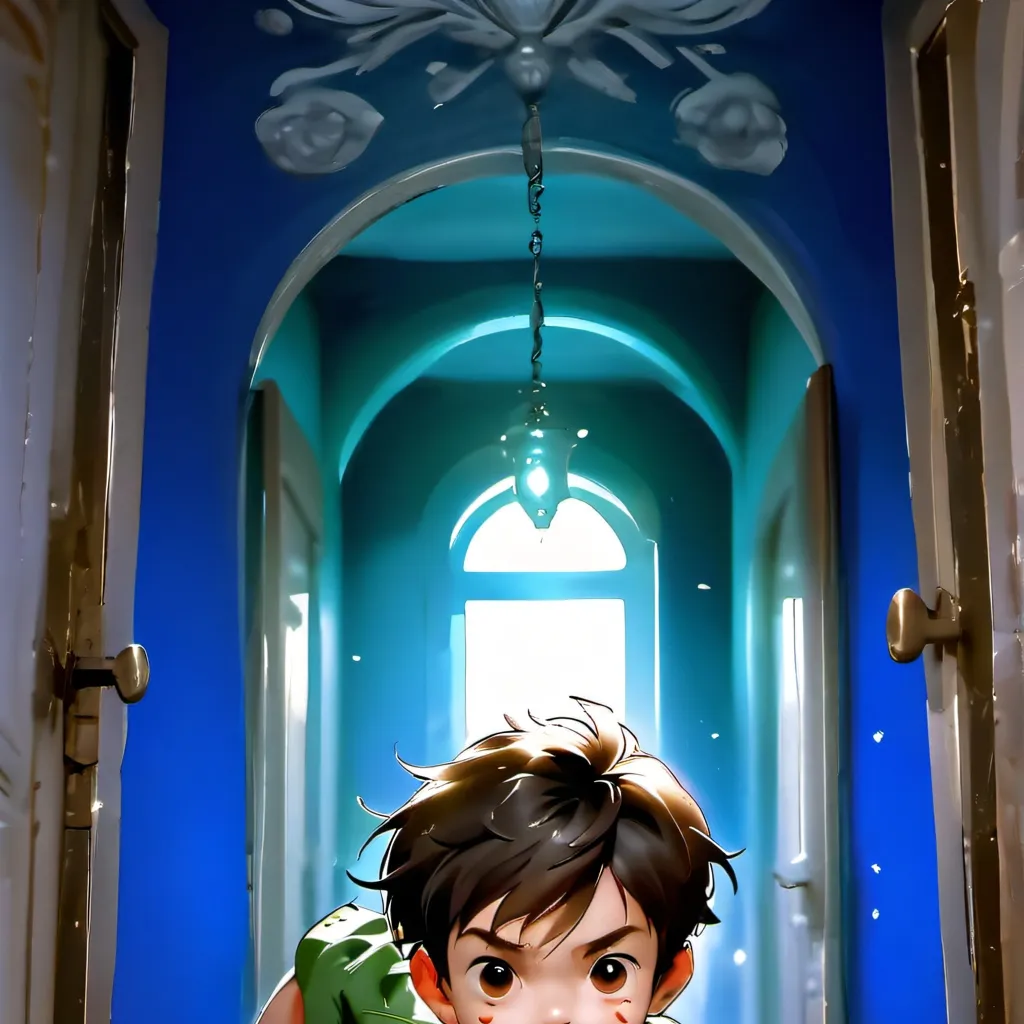 chat with ai character: scary house