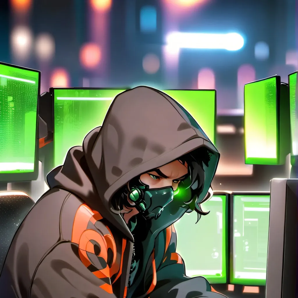 chat with ai character: hacker