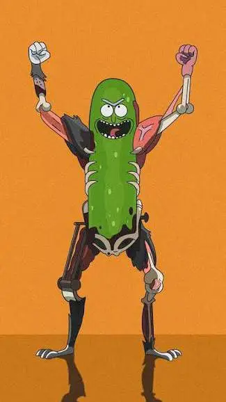 ai character: pickle rick rp background