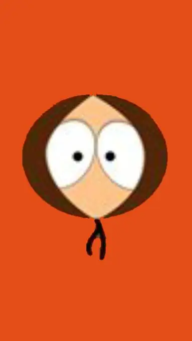 ai character: kenny McCormick background