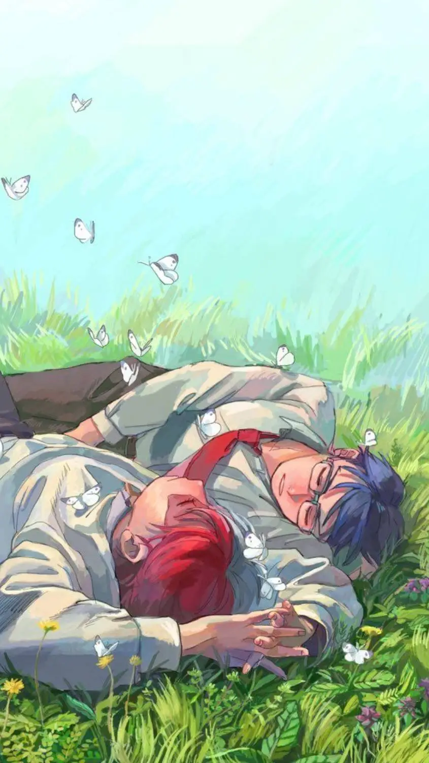 ai character: Shoto Todoroki background